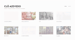 Desktop Screenshot of cloazevedo.com