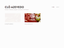 Tablet Screenshot of cloazevedo.com